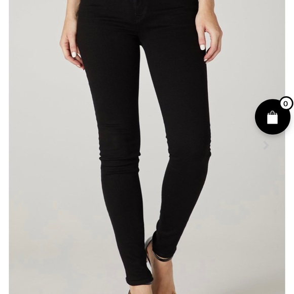 HUDSON Krista Super Skinny Ankle - BLACK - Picture 3 of 3